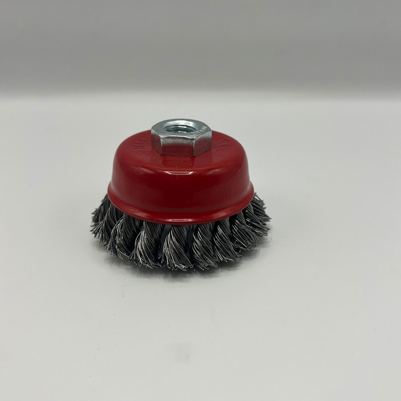 فرچه سیمی کاسه ای مدل 75 mmm