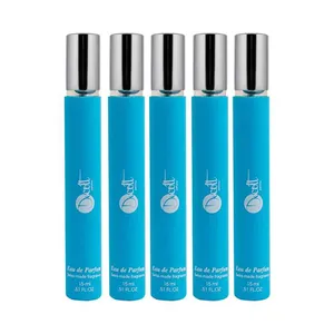 عطر جیبی مردانه دکلت مدل Silver Scent Jacques Bogart حجم 15 میلی لیتر مجموعه 5 عددی