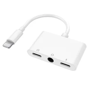 مبدل لایتنینگ به جک 3.5 میلی متری ارلدام مدل ET-OT 30