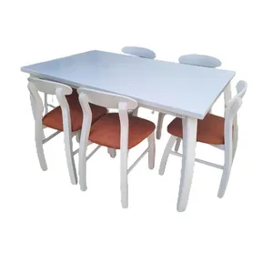 میز و صندلی ناهارخوری شش نفره گالری والریان مدل KH-2406