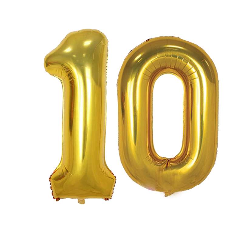 بادکنک فویلی سورتک مدل 10 بسته دو عددی