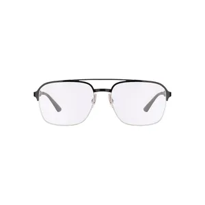فریم عینک طبی خلبانی (Aviator) مردانه ری بن مدل 0RX6404-2861-56 مناسب برای صورت قلب، گرد و بیضی