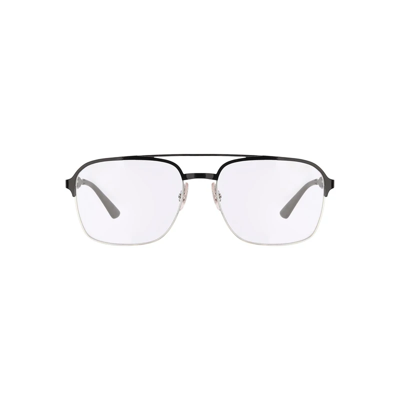 فریم عینک طبی خلبانی (Aviator) مردانه ری بن مدل 0RX6404-2861-56 مناسب برای صورت قلب، گرد و بیضی