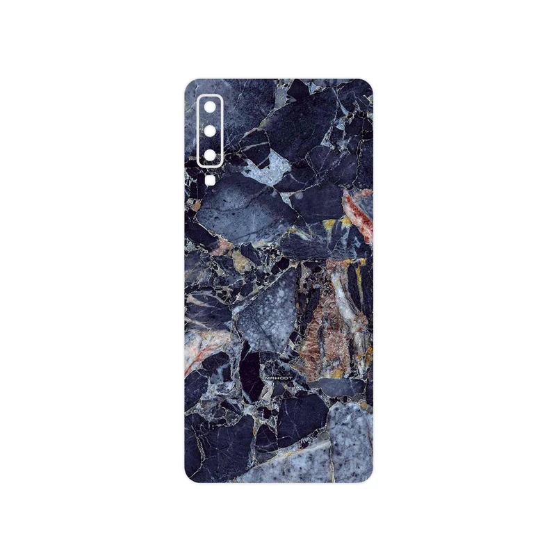 برچسب پوششی ماهوت مدل Broken black marble مناسب برای گوشی موبایل سامسونگ Galaxy A7 2018