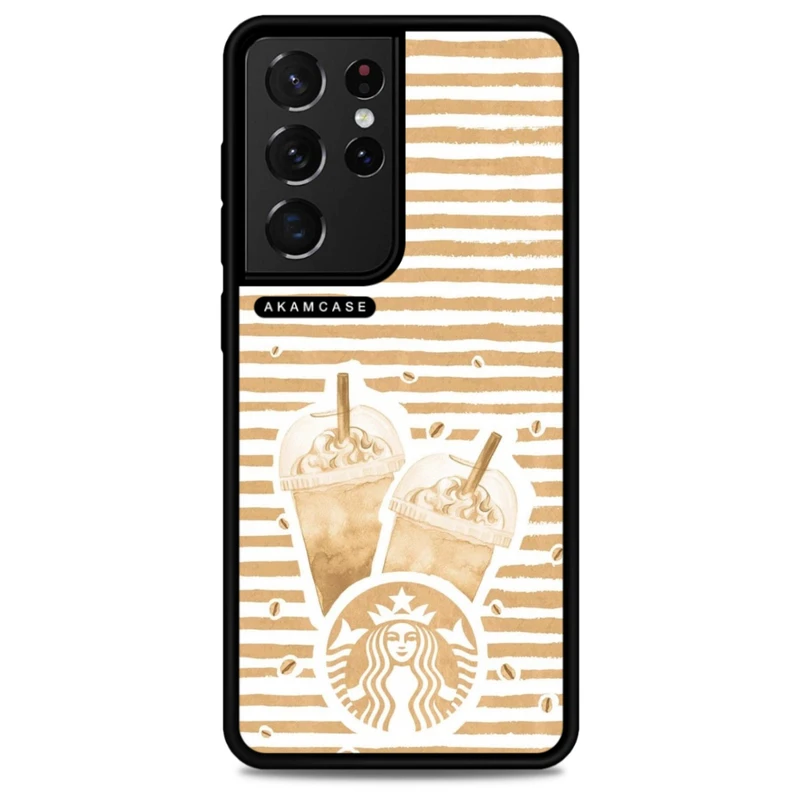 کاور آکام مدل AMC-WSGS21U-STARBUCKS-19 مناسب برای گوشی موبایل سامسونگ Galaxy S21 Ultra