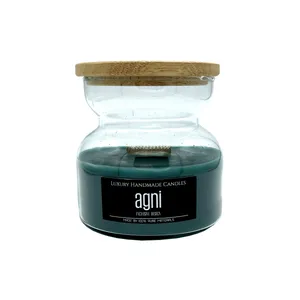 شمع معطر آگنی کوچک مدل جنگل بارانی