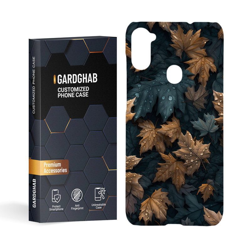  کاور گارد قاب مدل برگ مناسب برای گوشی موبایل سامسونگ Galaxy A11