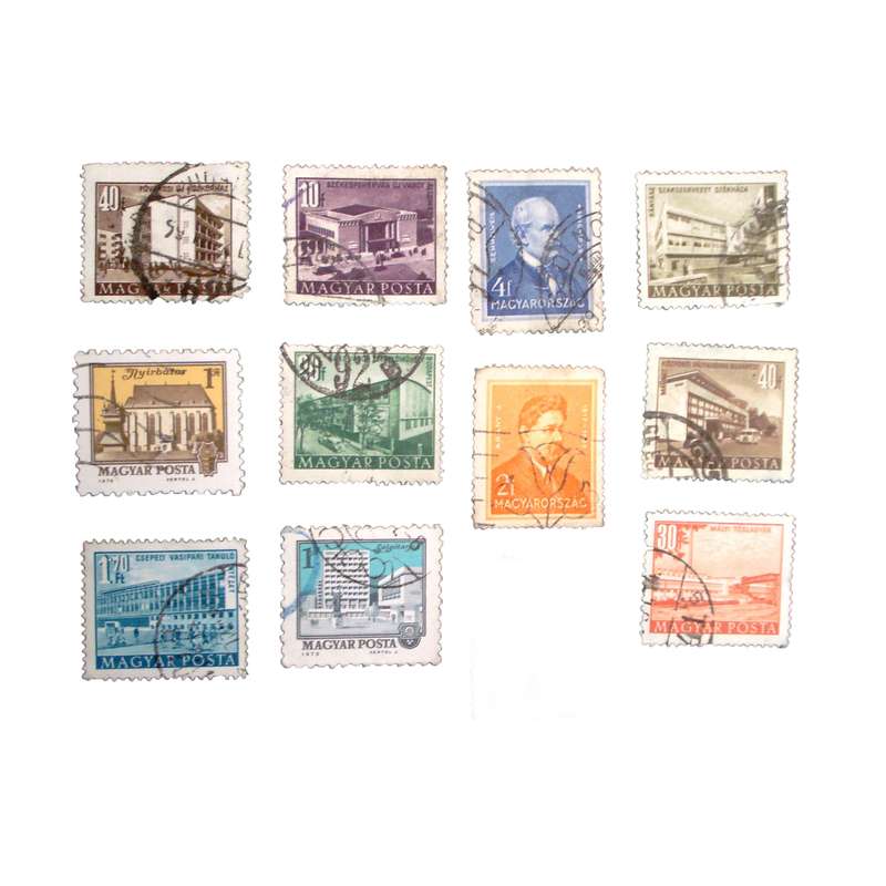 تمبر یادگاری مدل ملل کدDS1727 مجموعه 11 عددی