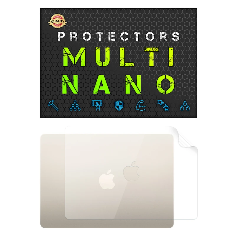 محافظ پشت شفاف لپ تاپ مولتی نانو مدل X-F1T مناسب برای لپ تاپ اپل MacBook Air 13 M2 Chip A2681 13.6 inch 2022