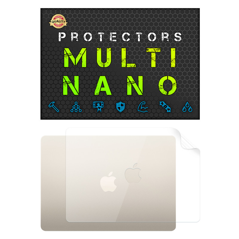 محافظ پشت شفاف لپ تاپ مولتی نانو مدل X-F1T مناسب برای لپ تاپ اپل MacBook Air 13 M2 Chip A2681 13.6 inch 2022