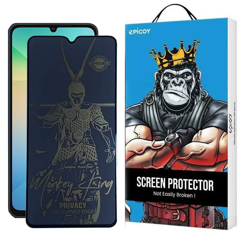 محافظ صفحه نمایش حریم شخصی اپیکوی مدل wukong privacy مناسب برای گوشی موبایل سامسونگ Galaxy A06-A06s-A05-A05s