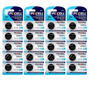 باتری سکه ای پی‌کی سل مدل CR2016 3V Lithium Manganese بسته 20 عددی 