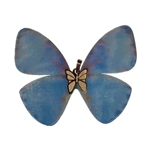 آویز گردنبند طلا 18 عیار زنانه مدل پروانه کد K07