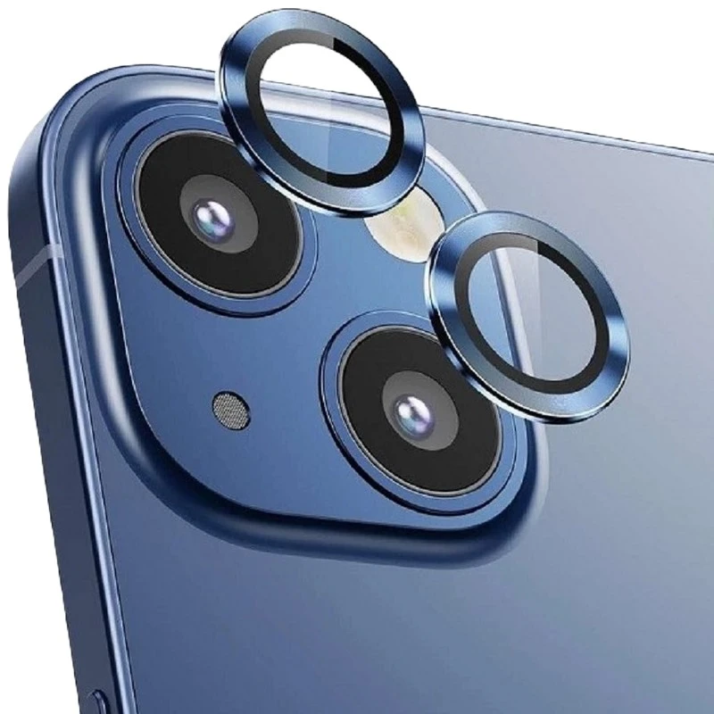محافظ لنز دوربین فلزی قاب استایل مدل 008 مناسب برای گوشی موبایل اپل iphone 13