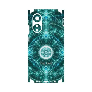 MAHOOT Mathematical Geometric Shape 4-FullSkin Cover Sticker for Oppo A78 4G