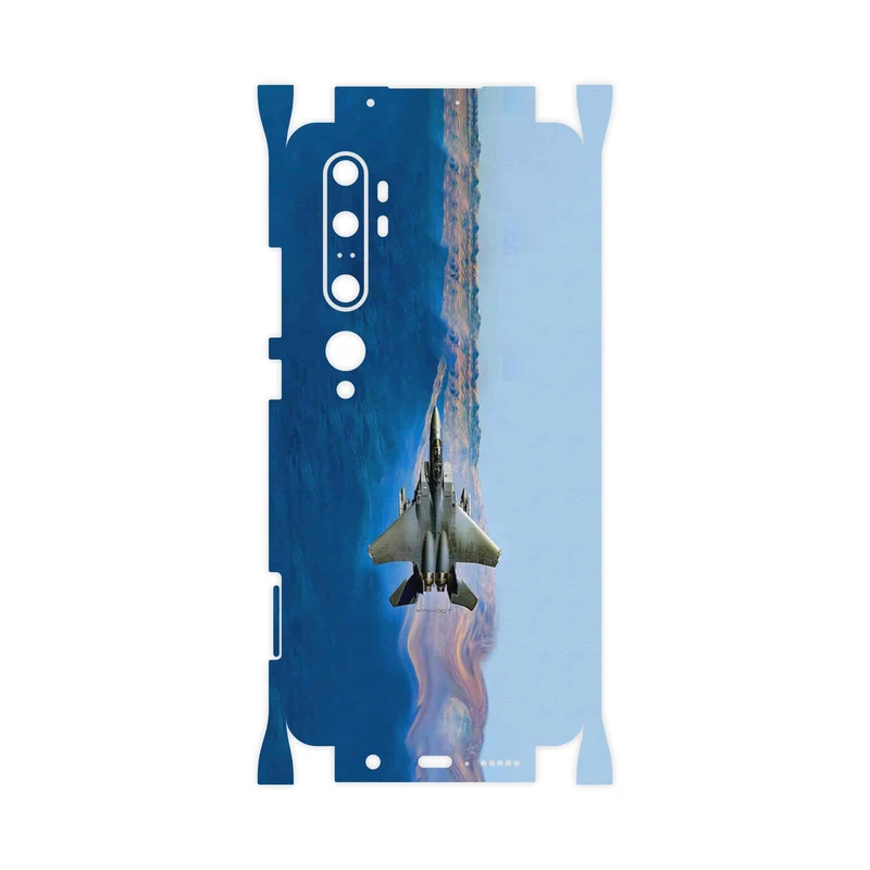 برچسب پوششی ماهوت مدل Fighter plane F15-FullSkin مناسب برای گوشی موبایل شیائومی Mi Note 10 Pro