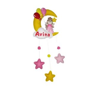 آویز تزیینی اتاق کودک مدل اسم کودک آوینا