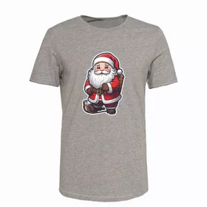 تی شرت آستین کوتاه مردانه مدل T284 طرح کریسمس
