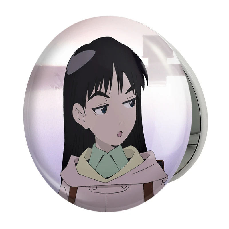 آینه جیبی خندالو طرح نیناموری انیمه فولی کولی Fooly Cooly مدل تاشو کد 23555 