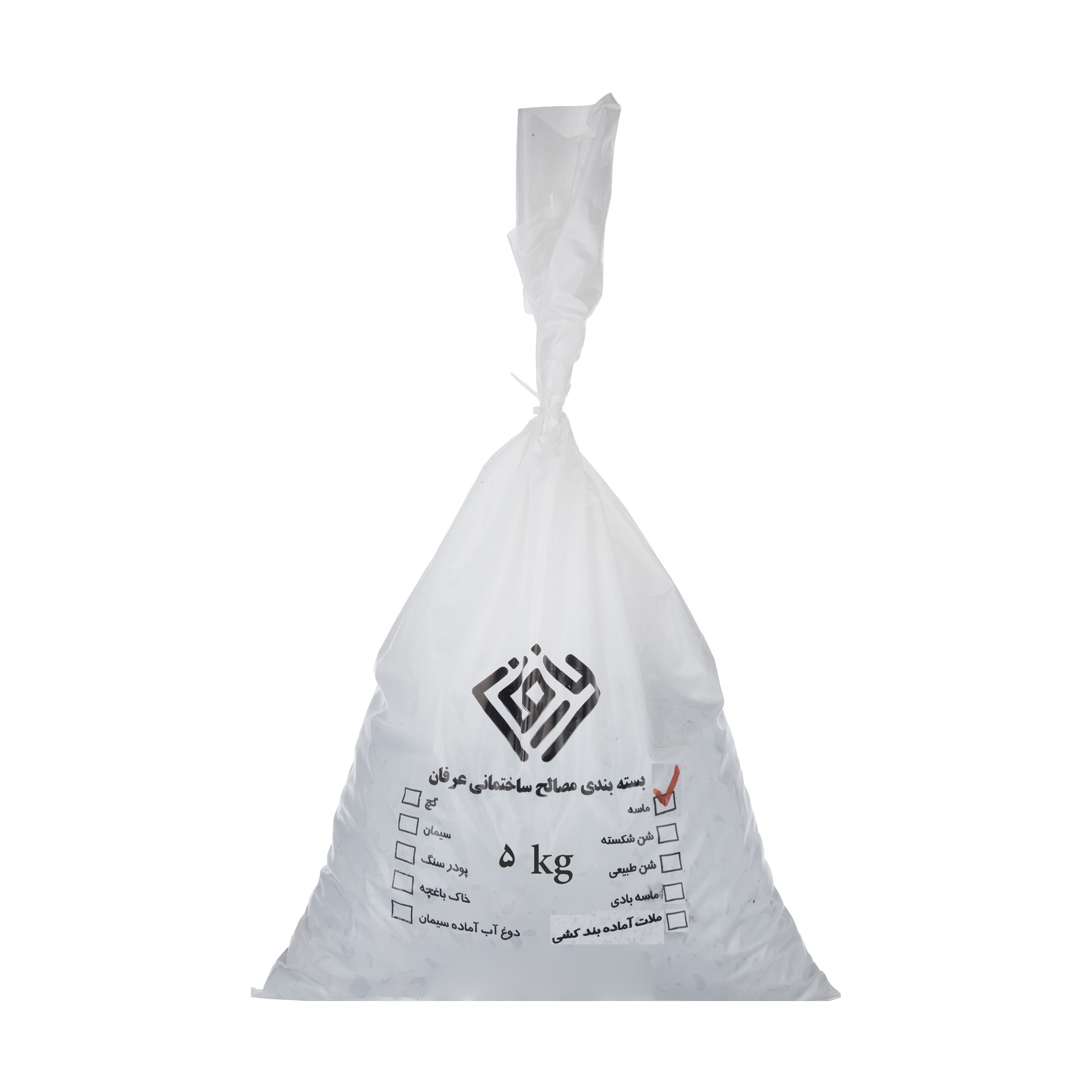 ماسه طبیعی عرفان مدل MT03 وزن 5 کیلوگرم