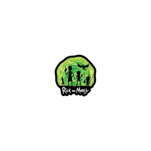 استیکر تزئینی موبایل و تبلت لولو مدل سریال ریک و مورتی RICK AND MORTY کد 457
