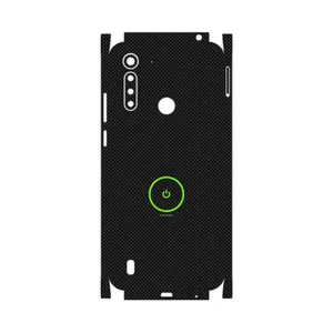 MAHOOT Minimal Power Button-FullSkin Cover Sticker for Motorola Moto G8 Power Lite