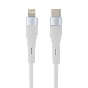 کابل تبدیل USB-C به لایتنینگ نیلکین مدل FlowSpeed Liquid Silicone طول 1.2 متر