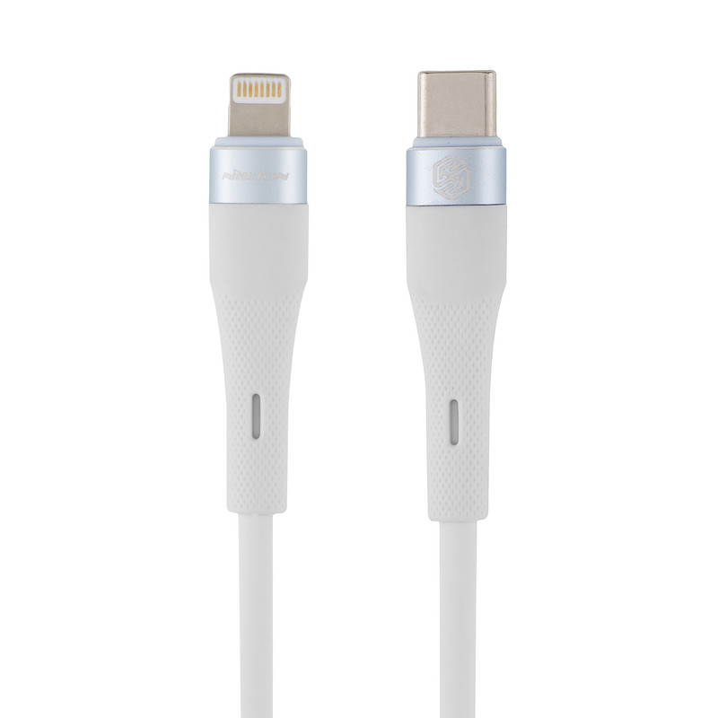 کابل تبدیل USB-C به لایتنینگ نیلکین مدل FlowSpeed Liquid Silicone طول 1.2 متر