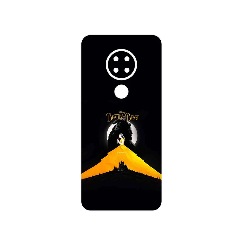 برچسب پوششی ماهوت مدل Beauty and the Beast مناسب برای گوشی موبایل نوکیا 7.2