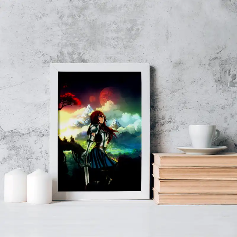 تابلو خندالو مدل ارزا انیمه فری تیل کد 16528