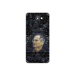 MAHOOT Collage of Steve Jobs 2 Cover Sticker for Samsung Galaxy J7 Prime 2