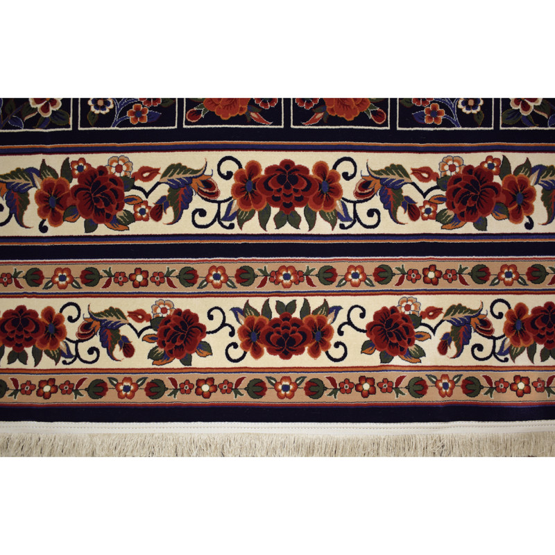 گبه ماشینی افرند کد 826 زمینه سرمه‌ای