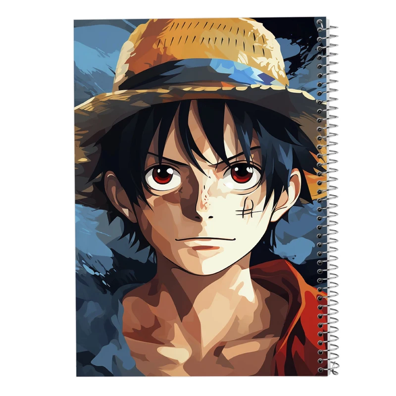 دفتر شطرنجی 50 برگ مدوپد مدل وان پیس One Piece کد DF11739