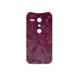 MAHOOT Red-Wildflower Cover Sticker for Motorola Moto G