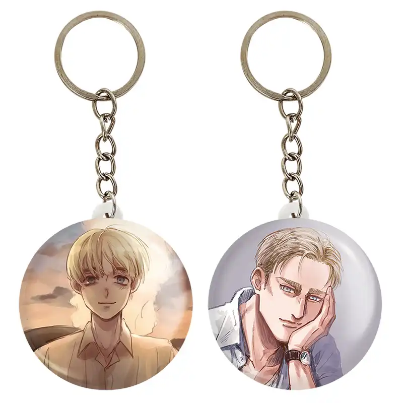 جاکلیدی خندالو مدل ارمین انیمه اتک آن تایتان کد 1860618613 مجموعه 2 عددی