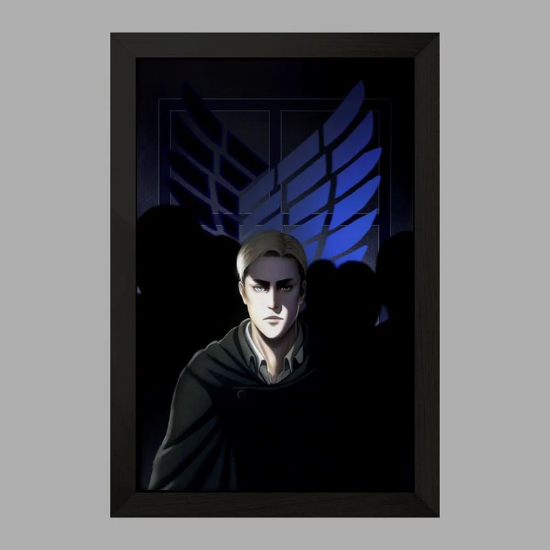 تابلو خندالو مدل اروین اسمیت انیمه اتک آن تایتان Attack on Titan کد 11037