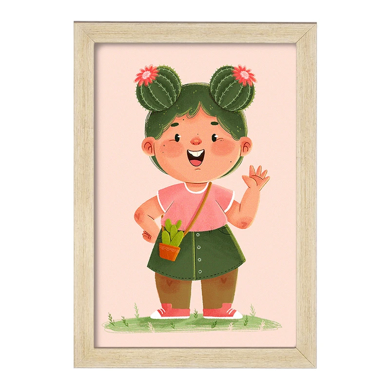 تابلو خندالو مدل دخترانه فانتزی کد 25727