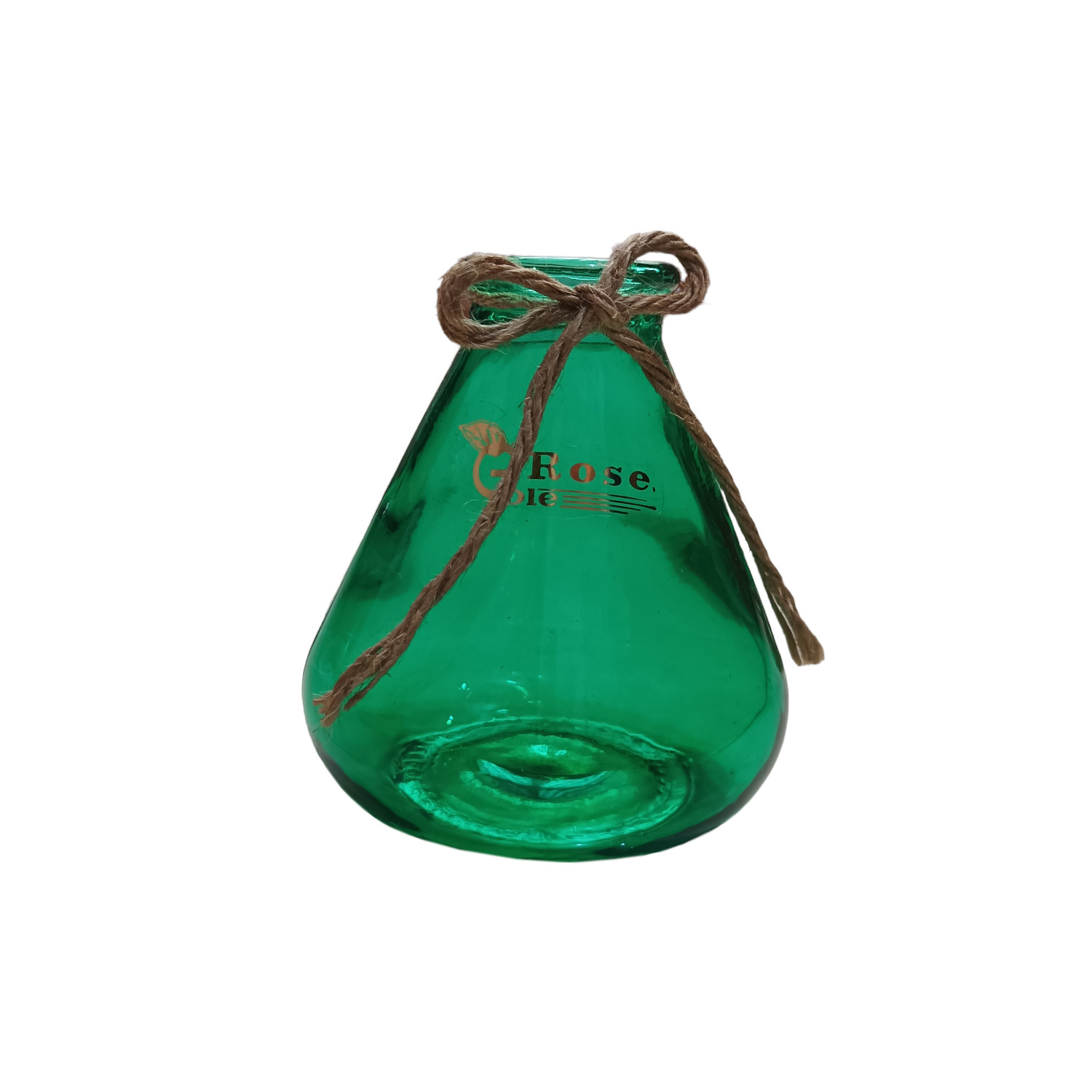 گلدان دکوری مدل شیشه ای سوسن کد 02