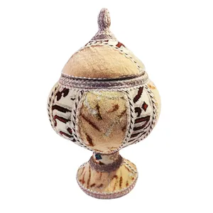 ظرف دکوری مدل فرش گرد ابریشم کد 0016