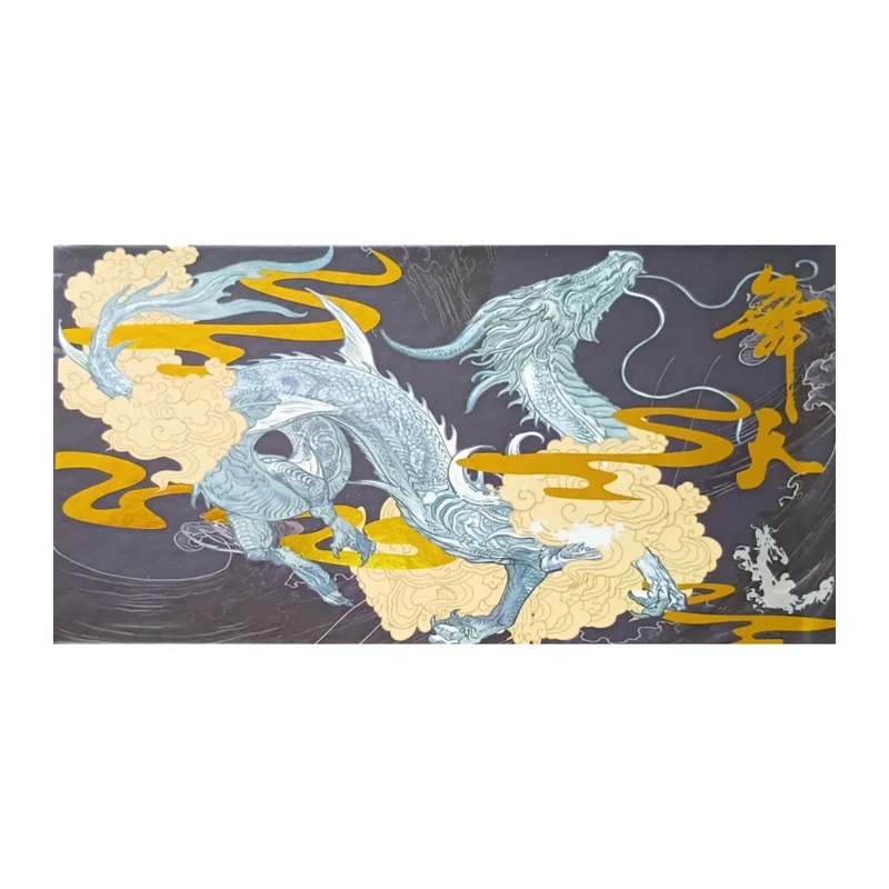 کاغذ یادداشت موکا مدل Water Dragon Spirit سایز 19*10 سانتی متر مجموعه 6 عددی