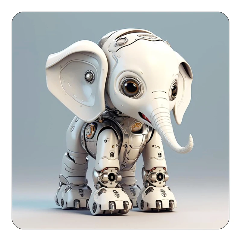 مگنت کاکتی طرح حیوانات کارتونی مدل mp27421