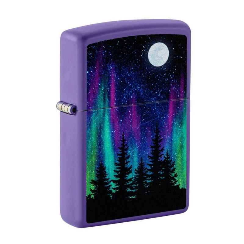 فندک بنزینی زیپو مدل شفق شمالی کد 48565