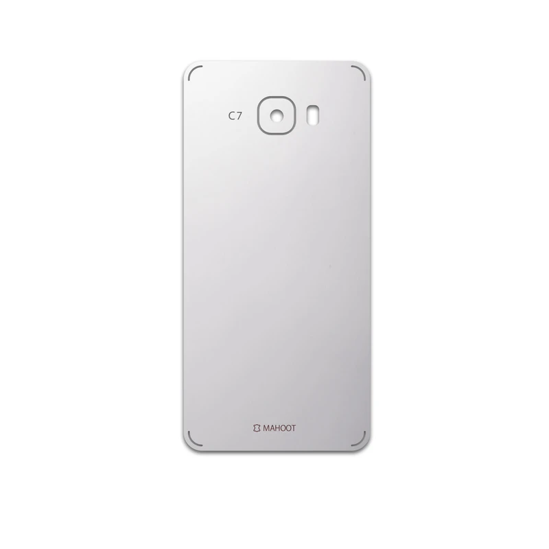برچسب پوششی ماهوت مدل Matte-White مناسب برای گوشی موبایل سامسونگ Galaxy C7