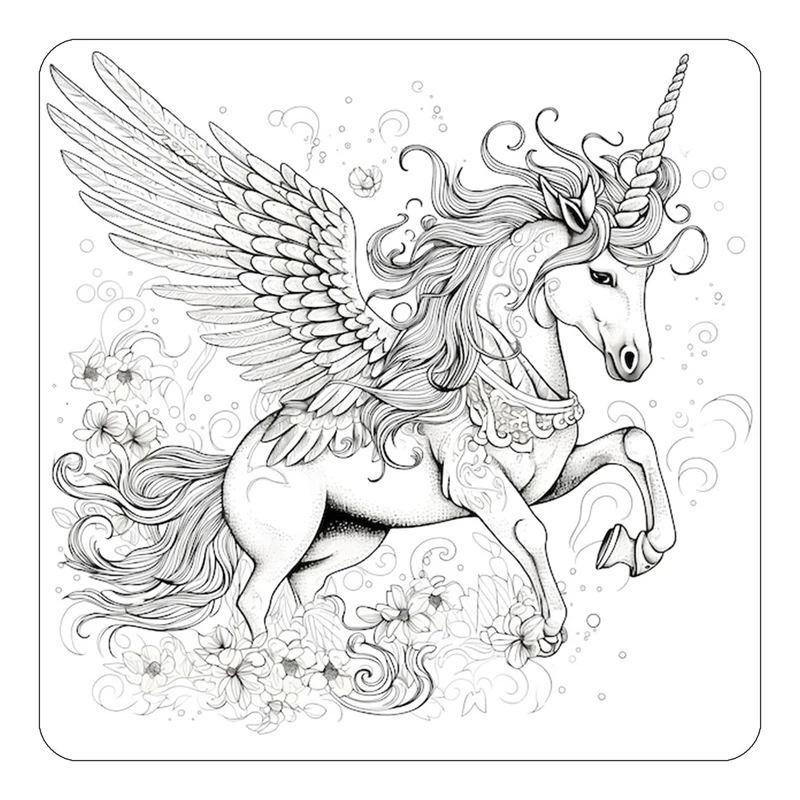 مگنت کاکتی طرح اسب تک شاخ و یونیکورن مدل mp31261