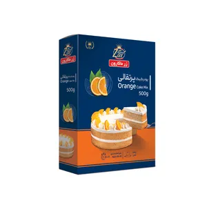 پودر کیک پرتقالی زر ماکارون مقدار 500 گرم