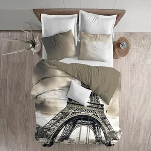 سرویس خواب مدل برج ایفل یکنفره 4 تکه