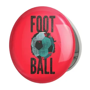 آینه جیبی خندالو طرح فوتبال Football مدل تاشو کد 25965 