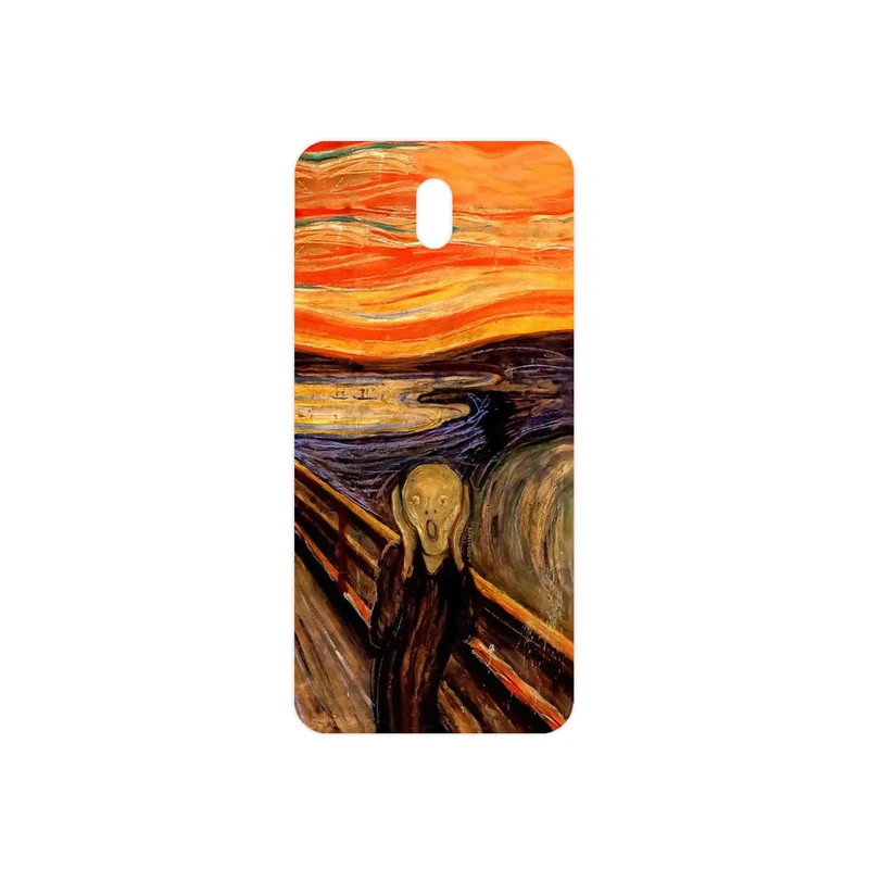 برچسب پوششی ماهوت مدل The Scream of Munch مناسب برای گوشی موبایل نوکیا 3.2 TA-1156