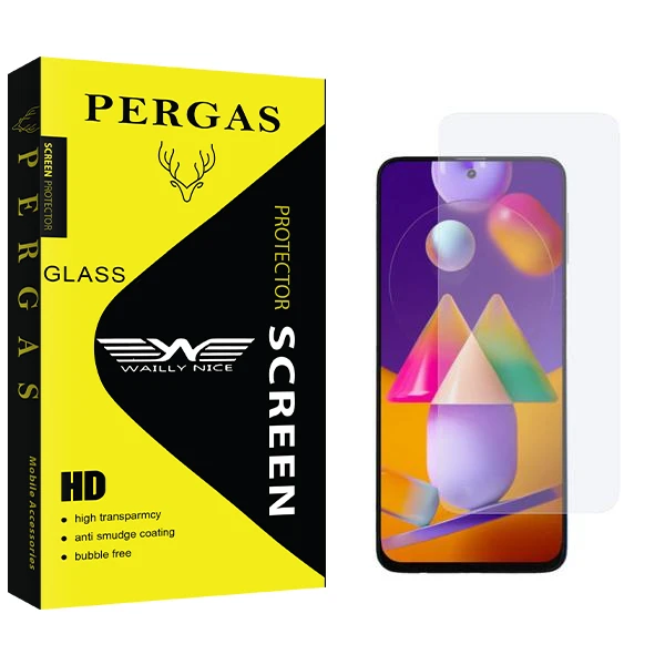 محافظ صفحه نمایش وایلی نایس مدل Pergas مناسب برای گوشی موبایل سامسونگ Galaxy M31s