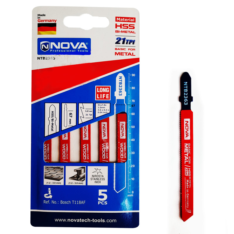 مجموعه 5 عددی اره عمودبر نووا مدل NTB2363 مجموعه 5 عددی اره عمودبر نووا مدل NTB2363